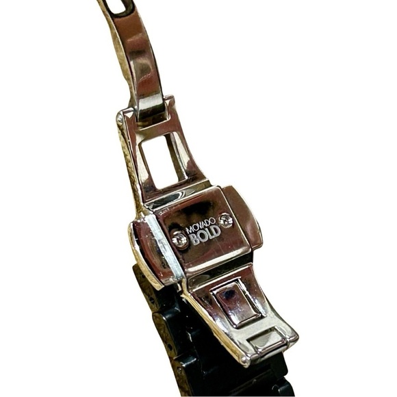 Amazon.com: Movado Bold Evolution 2.0 Women Movado Bold Crystal Galaxy Watch – Black Stainless Steel